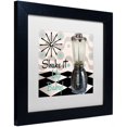 thumbnail image 2 of Trademark Fine Art "Fifties Kitchen IV" Canvas Art by Color Bakery White Matte, Black Frame, 2 of 4