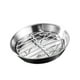 thumbnail image 1 of Juego de bandeja y rejilla para asar, cesta para patatas fritas, rejilla para asar, bandeja para hornear, parrilla para barbacoa, accesorio para freír 12 centímetros, 1 of 8
