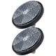 thumbnail image 5 of 2 reflectores de luz para bicicleta, herramienta reflectante de plástico redondo, accesorios para bicicletas., 5 of 6