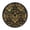 Black&Gold Baroque, variant on Indoor 12' Voice-Activated Luminous Decoration Wall Clock With LED Night Light Black Gothic Cross Illustrations
