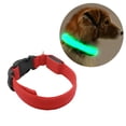 thumbnail image 4 of Collar para mascotas Iluminación LED Suministros para mascotas ABS Recargable Prevención de accidentes Herramientas anti-perdida Collares Actividades de seguridad USB Recargable Rojo S Advancent  PT000654-02, 4 of 7