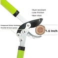 thumbnail image 2 of YARTTING Loppers Hedge Clippers & Pruners Shears, 3PCS Garden Tool Combo Set, Branch Cutter Tree Trimmer & Shrub Care Kit for Yard, Lawn & Garden, 2 of 8