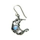 thumbnail image 5 of Pendientes Estilo Sol Sol Luna Boho Pendientes Retro Luna Luna Piedra Pendientes asimétricos, 5 of 8