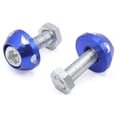 thumbnail image 3 of REGALWOVEN  4 Pcs Blue Aluminum Alloy Decorative License Plate Bolt Screw for Car Motorcycle, 3 of 3