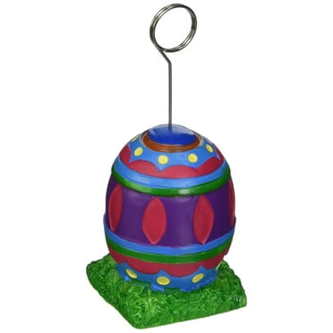 Easter Egg Photo Balloon Holder 6 Oz - 6 Pack