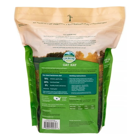 UPC: 0744845402703 | Oxbow Pet Products Oat Hay Dry Small Animal Food  15 oz.