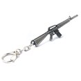thumbnail image 4 of Paquete de 4 Mini Llaveros de Pistola JAMW Metal Plateado, 4 of 5