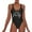 Black, variant on Huowey Women Bride Retro Swimsuit Swimwear Removable Pad Bathing Suit For Bridal Party Tropical Swim Wear Honeymoon Cruise Trendy Wear