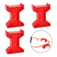 thumbnail image 4 of Tachiuwa 3 Pack Train Bridge Piers Track Railway Accessories for 3 and Up A Red, 4 of 9