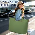 thumbnail image 3 of Fammart Extra Large Beach Bags Waterproof Sandproof for Women, Large Canvas Pool Bag with Leakproof Wet Pocket & Zipper Cruise Essentials, 3 of 8
