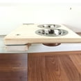 Cat Mod Feeder Shelf English Chestnut