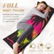 thumbnail image 5 of Balery Flamingo And Palm Trees At Sunset Funda Protectora para Almohada Corporal de Algodón Hipoalergénico con Cierre(55 x 21 pulgadas), Almohadas No Incluidas, 5 of 5