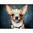 thumbnail image 2 of Aldridge, Ashley 14x12 Gold Ornate Wood Framed with Double Matting Museum Art Print Titled - Chihuahua So Cheeky, 2 of 4
