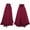 Red, variant on Women Halloween Solid Color Elastic High Waist Skirt