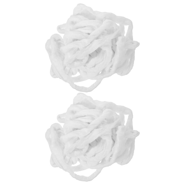 FONDOTIN Lot de 2 Rouleaux de Coton pour Permanentes Blanches Doux Absorbants Accessoire de Manucure de Salon