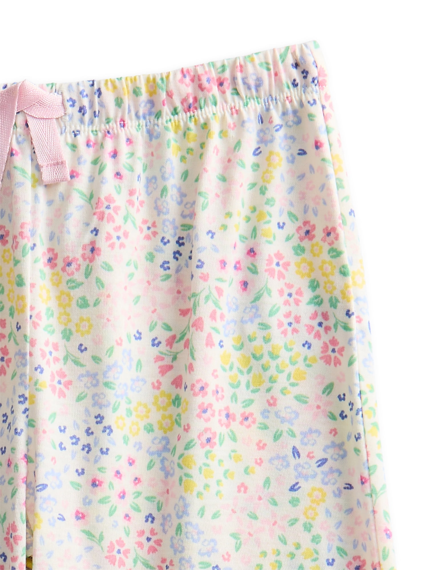 Wonder Nation Girls Pajama Pants and Shorts, 2-Pack, Sizes 4-18