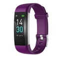 thumbnail image 1 of Runmifit Smart Wristband Heartrated Pulsera de presión arterial Pulsera impermeable para la temperatura corporal, Morado Scienceny EL001081-03B, 1 of 2