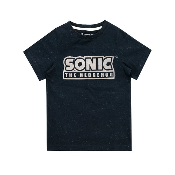 Sonic The Hedgehog Boys Racing T-Shirt Blue Sizes 5-12