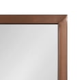 thumbnail image 3 of Kate and Laurel Jackson Metal Frame Mirror with Shelf, Bronze 18x40, 3 of 8