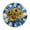 ZZNZ09023027, variant on Zhmjortal Clock for Living Room, Sunflower And Animal Wall Clock, Contemporary Home Decor Easy to Read Wall Clock for Living Room, Bedroom, Bathroom and Kitchen, 10 Inch