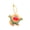 B, variante sur Poupée en Peluche Bouche de Saucisse Grands Yeux Poupée en Peluche avec Expression Drôle Pendentif Mignon pour Porte-Clés Décoration de Sac Voiture