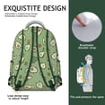 thumbnail image 5 of Avocado Bookbag – Fun & Functional for School, Work, Trips, Large Capacity, Comfortable Carry, Best Gift for Students & Teachers, 5 of 6