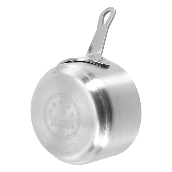 BCLONG 100ML Pot Gravy Stainless Steel Milk Pot Mini Sauce Pan Non Small Saucepan