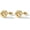 Silver, variant on 14K Gold Plated Sterling Silver Post Love Knot Stud Earrings | Gold Earrings for Women