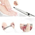 thumbnail image 4 of HBFAGFB Metal Nail Files Lightweight and Portable Beauty Tools for Going Out Daily Use Silver One Size, 4 of 5