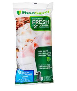 New Food Saver Fresh Saver Vacuum Sealer Zipper Bag Combo Pack 