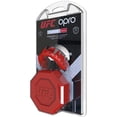 thumbnail image 4 of OPRO UFC Platinum Fangz - Black Metal/Red, 4 of 4