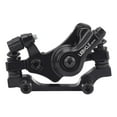 thumbnail image 1 of Deluxe Solid Bike Disc Brake Caliper Mountain Line Pulling for 140/160/180mm Rotor Repair Black - Front, 1 of 8