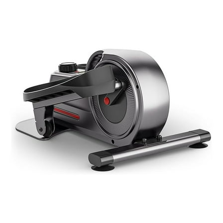 Under Desk Elliptical Elliptical Exercise Machine Ellipse Leg Exerciser with LCD Display 8 Adjustable Resistance Levels Quiet for Forward and Reverse Direction for Adult