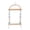 2, variant on Bird Swing Chew Toy Natural Perch with Multi Color Wooden Beads Bells for Small Birds Parrots
