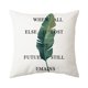 thumbnail image 1 of Ofertas, decoración del hogar, sala de estar, exterior, fundas de cojín impermeables de 18 x 18 pulgadas, cojín de hojas verdes para jardín, patio, muebles, sillas, 1 pieza, planta tropical,, 1 of 5