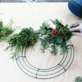 thumbnail image 5 of 8 Inch Round Metal Wire Frame Garland for Wedding Valentine Easter St Patrick DIY Wreath, 5 of 6