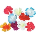 thumbnail image 2 of Party Central Club Pack of 24 Red and White Hawaiian Rainbow Colored Beach Floral Confetti 2.5", 2 of 2
