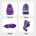 thumbnail image 5 of AiEles Women's Air Cushion Running Shoes Breathable Tennis Fashion Sneakers Non Slip Workout Casual Sport Shoes Gym Training Comfortable Walking Shoes, 5 of 6