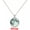 White, variant on Full Moon Rising Moon Pendant Necklace Glow In The Dark Luminous Chain Women :yy-White