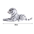 thumbnail image 2 of Artificial Tiger Toy, Artificial Plush Tiger, White Home For Children Bedroom Kids, 2 of 8