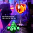 thumbnail image 2 of Miangastore Golden Acrylic Dice Set with Luminous Round Corner Design for Game Playing 10 Pcs, 2 of 9