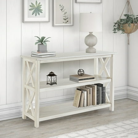 Boraam Jamestown Entryway Table, Antique White