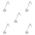 thumbnail image 2 of Methold Cuerda colgante de nailon para teléfono móvil universal, cable para el cuello desmontable para teléfono inteligente, correa de Blanco 5piezas, 2 of 6