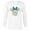 White, variant on Disney Minnie Mouse Icon Hanukkah Chanukah Dreidel Menorah - Long Sleeve T-Shirt for Men – Customized-White