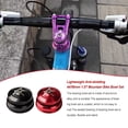 thumbnail image 3 of tredstone Casque de Vélo Léger en Alliage d'Aluminium Résistant à l'Usure Tube Droit Fourche Embouts Scellés Rouge 1Ensemble, 3 of 6