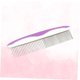 thumbnail image 5 of Nestingho Cepillo Para De Mascotas Con Inoxidable Y Ergonómico Color Morado, 5 of 8