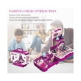 thumbnail image 2 of Violet Rouge Ensemble de Jeu Interactif 3-en-1 pour Maison de Poupée avec Accessoires Haute Simulation - Parfait pour Filles, Enfants, Cadeaux et Décorations (Rode 32 Pcs), 2 of 6