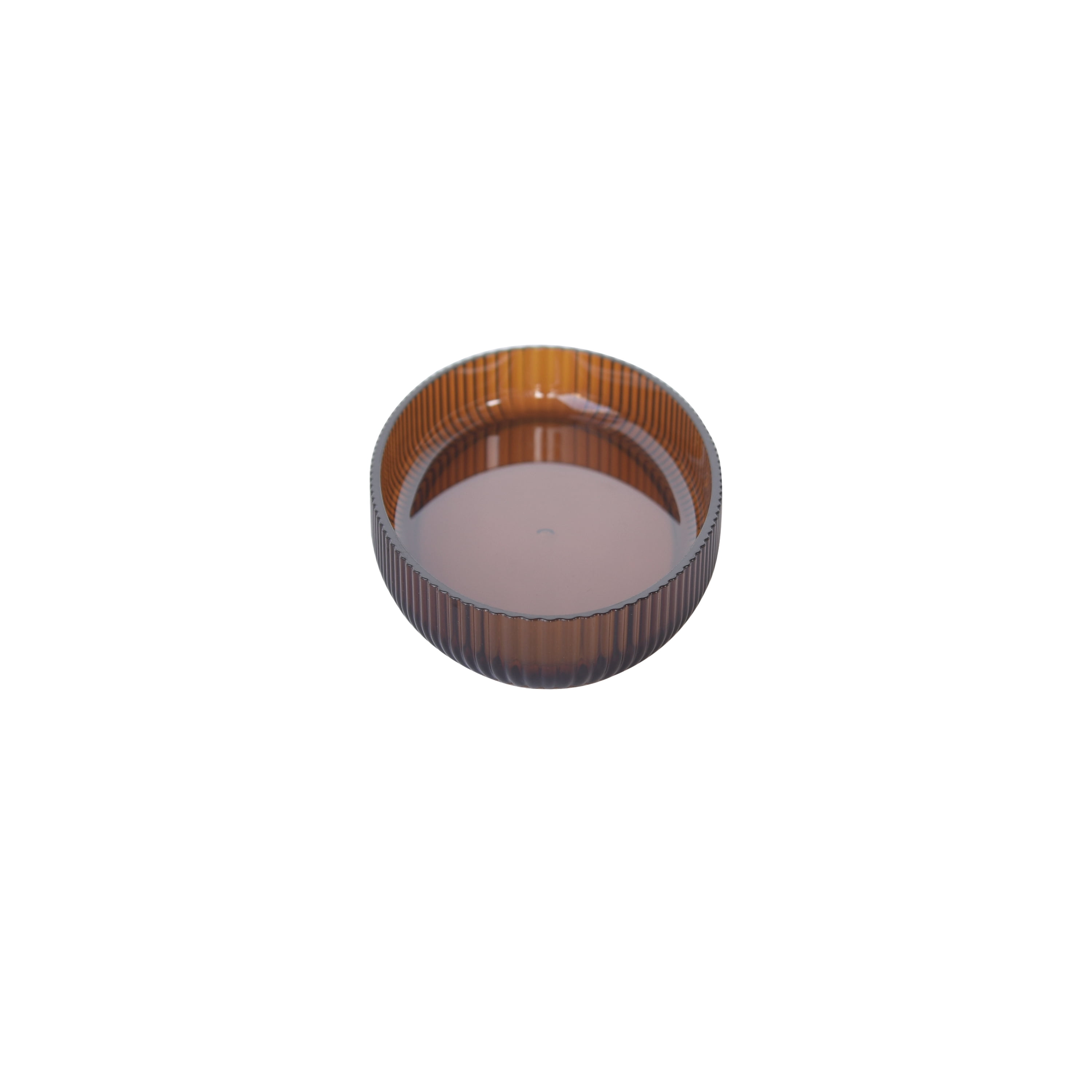 Mainstays Fluted Plastic Tray, Brown