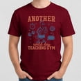 thumbnail image 4 of Another Wild Day Teaching Gym T-Shirt – Funny Goose PE Teacher Design – Physical Education Teacher Gift, 4 of 6