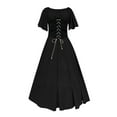 Renaissance Dress Elf Costume Women Puff Sleeve Corset Long Ball Gown renaissance-dress-elf-costume-women-puff-sleeve-corset-long-ball-gown